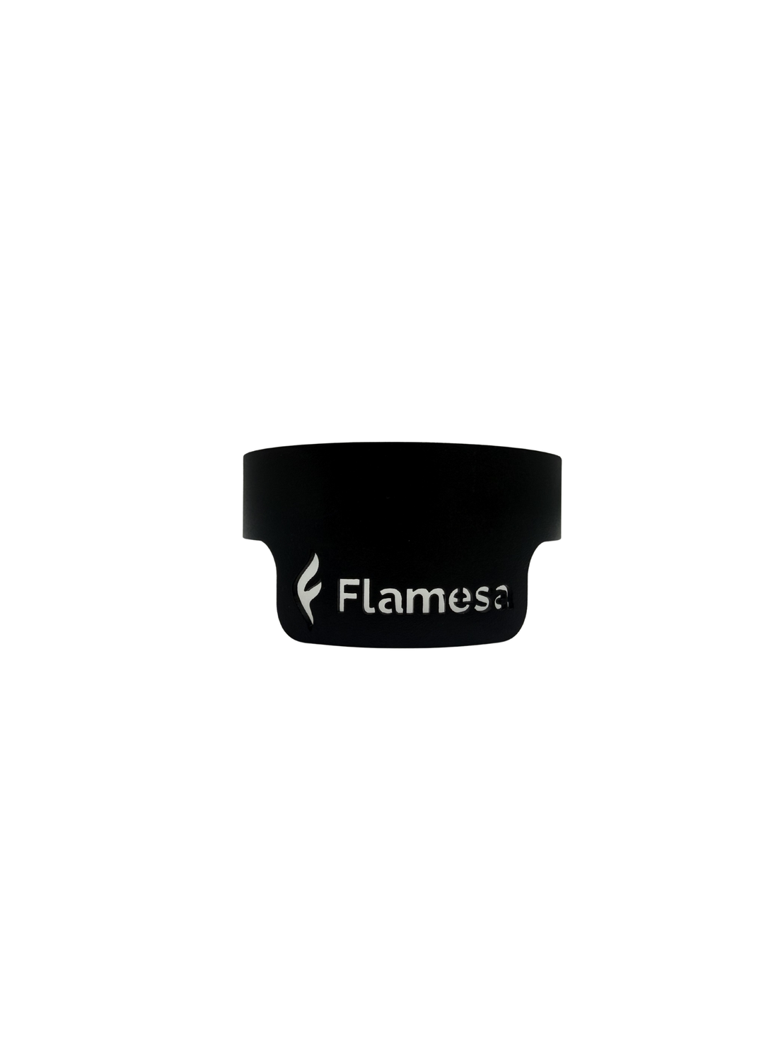 Support de tube en verre avec logo | Chauffages à pellets Flare & Lumina | Flamesa®