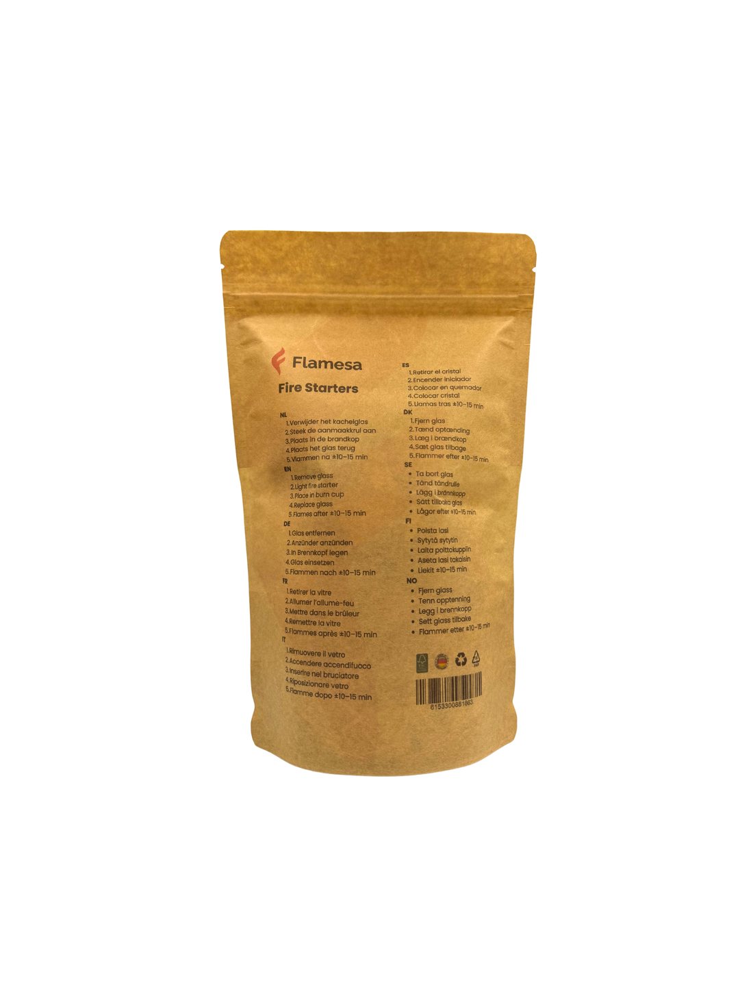 Allume feu pour poêles à pellets - Flamesa®