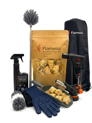 Kit de protection et d’entretien pour poêles à granulés